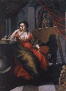 unknow artist Allegorical portrait of Annals Mary Ehrenstrahl Spain oil painting artist